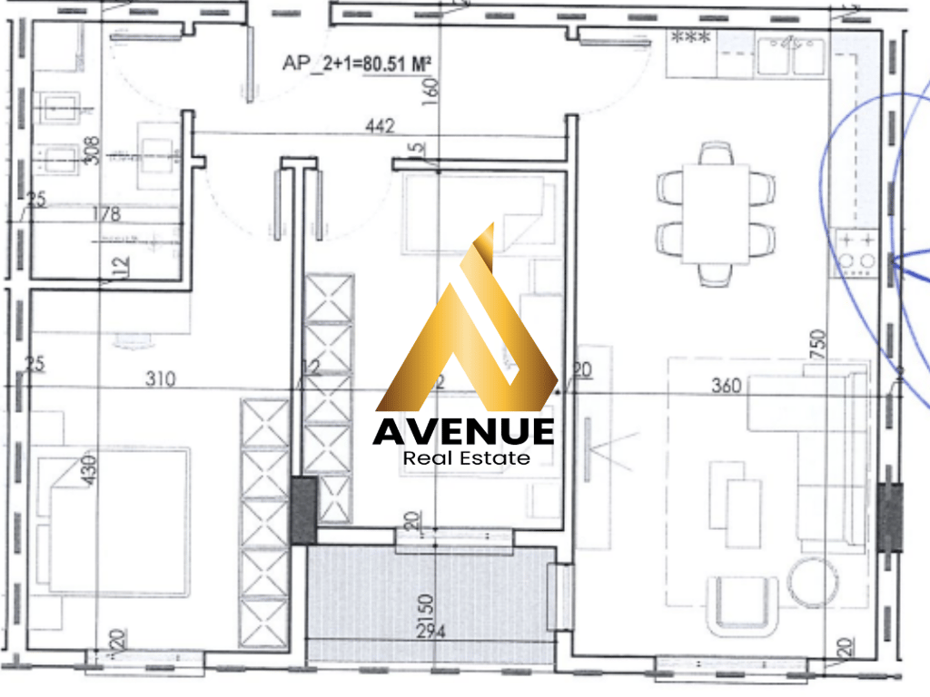 OCCASION Apartment for Sale 2+1 Near Ulliri Circle, Kamez.