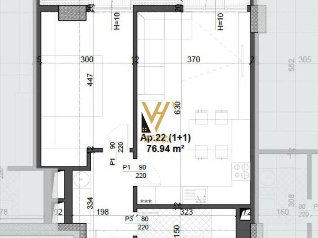 APARTMENT FOR SALE 1+1 AT FUSHA AVIACIONIT 107,800 EUR