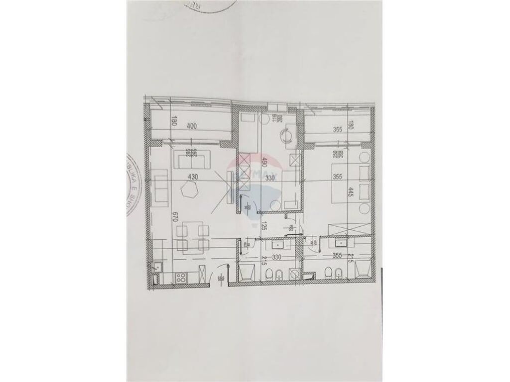 Apartament 2+1 per shitje tek River Side !
