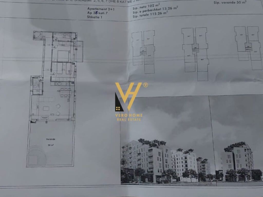FOR SALE APARTMENT 2+1 WITH BALCONY FOR 289,000 EURO