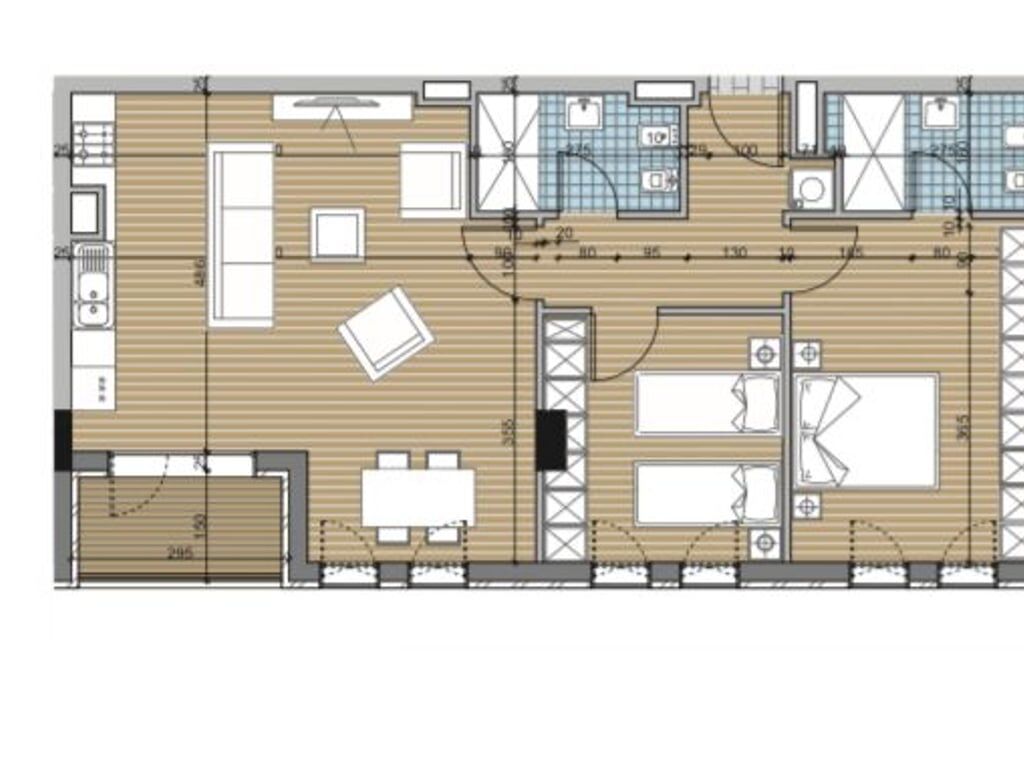 Shitet apartament 2+1+2 tek Univers City, QTU