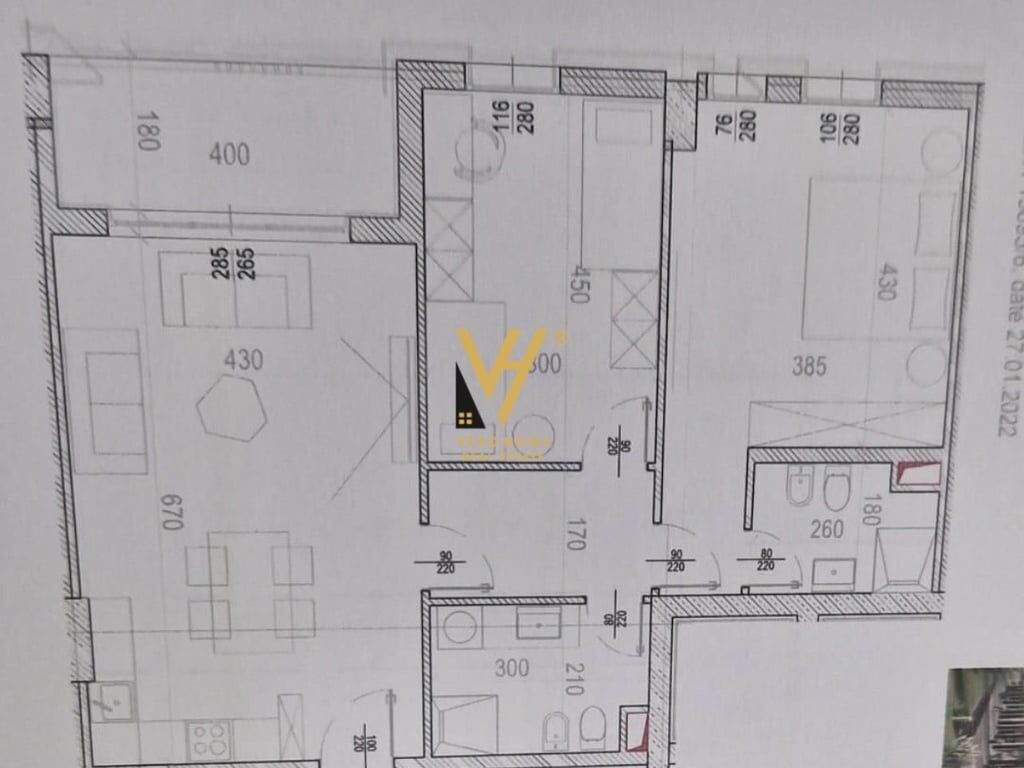 IN VENDITA APPARTAMENTO 2+1 PRESSO RIVER RESIDENCE, NUOVA RING 202.000 EURO