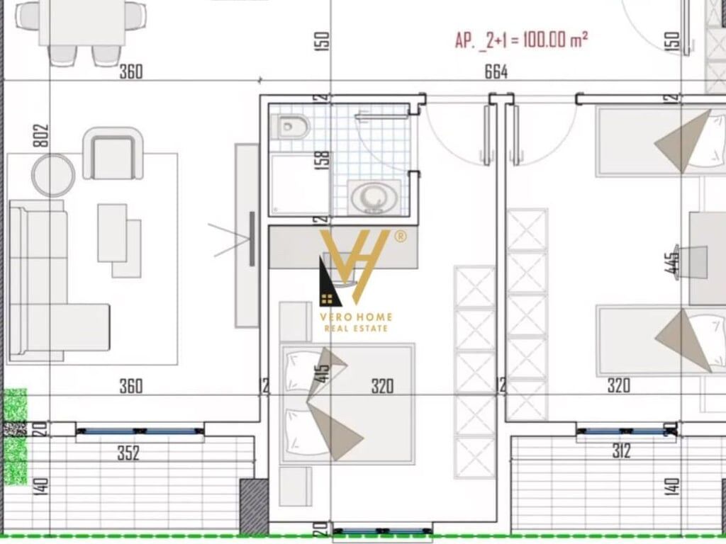 OCCASIONE VENDITA APPARTAMENTO 2+1+2 A PASKUQAN 104.000 EURO
