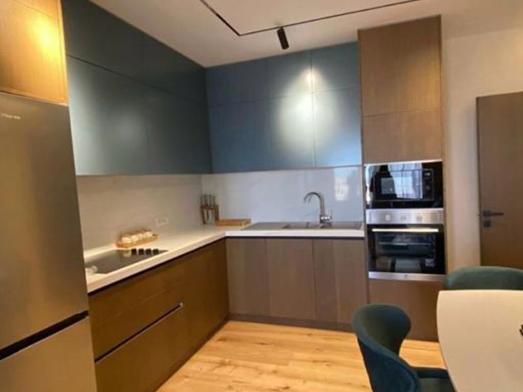 A 2+1 apartment is for rent in Kamez.