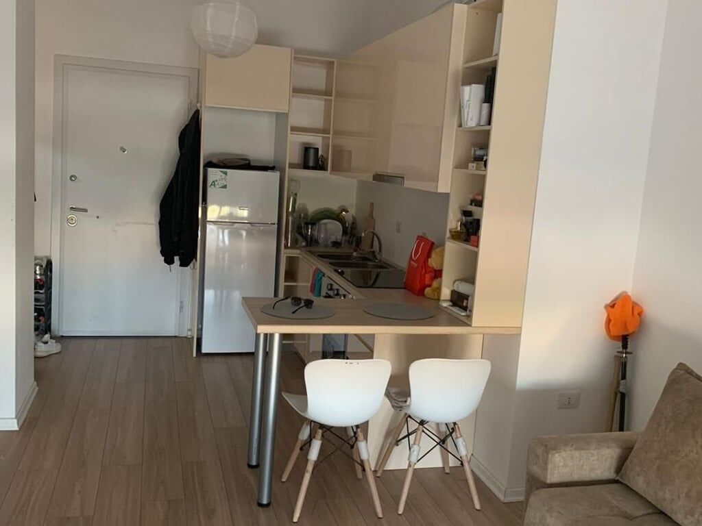 A 1+1 apartment is for rent on December 21 for 550 euros.