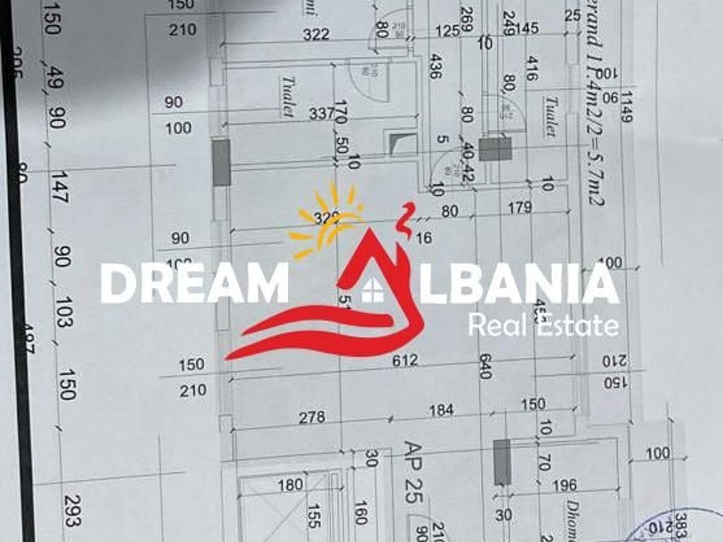 Apartament 2+1 ne shitje ne rrugen e Dibres ne afersi te Viles Gold (ID 41211804)