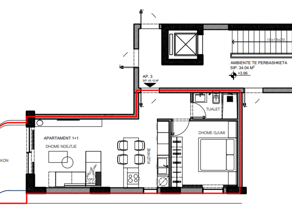 Appartamento in vendita 1+1 Via Butrinti Saranda (41111055)