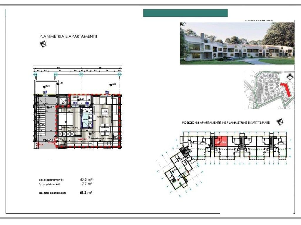 Apartments of various types for sale in one of the most prestigious residences near Lake Farka (ID 41111045)