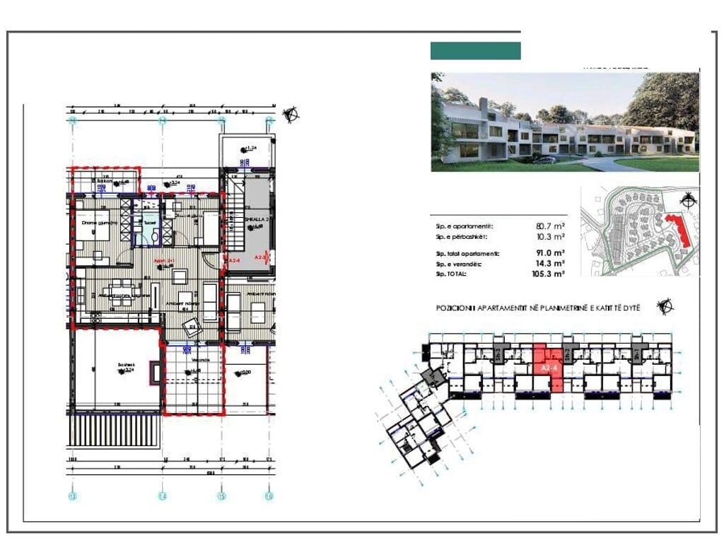 Apartments of various types for sale in one of the most prestigious residences near Lake Farka (ID 41111045)