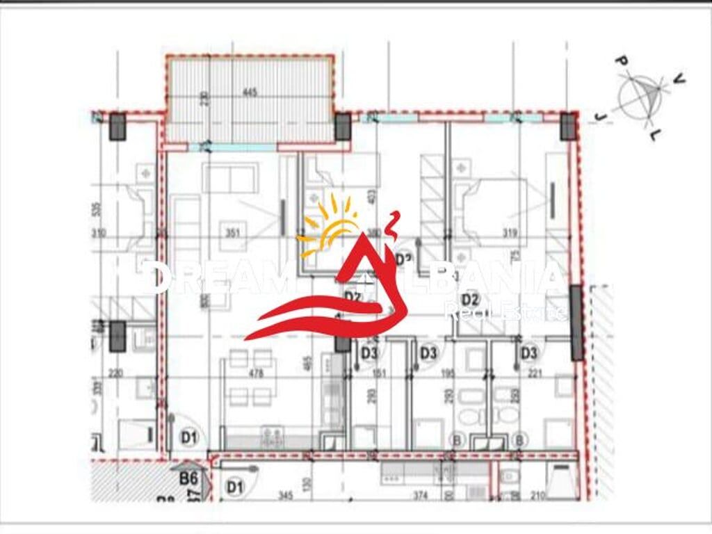 2+1+2 Apartment for Sale in Laprake, at the E 88 Complex (ID 41211967)