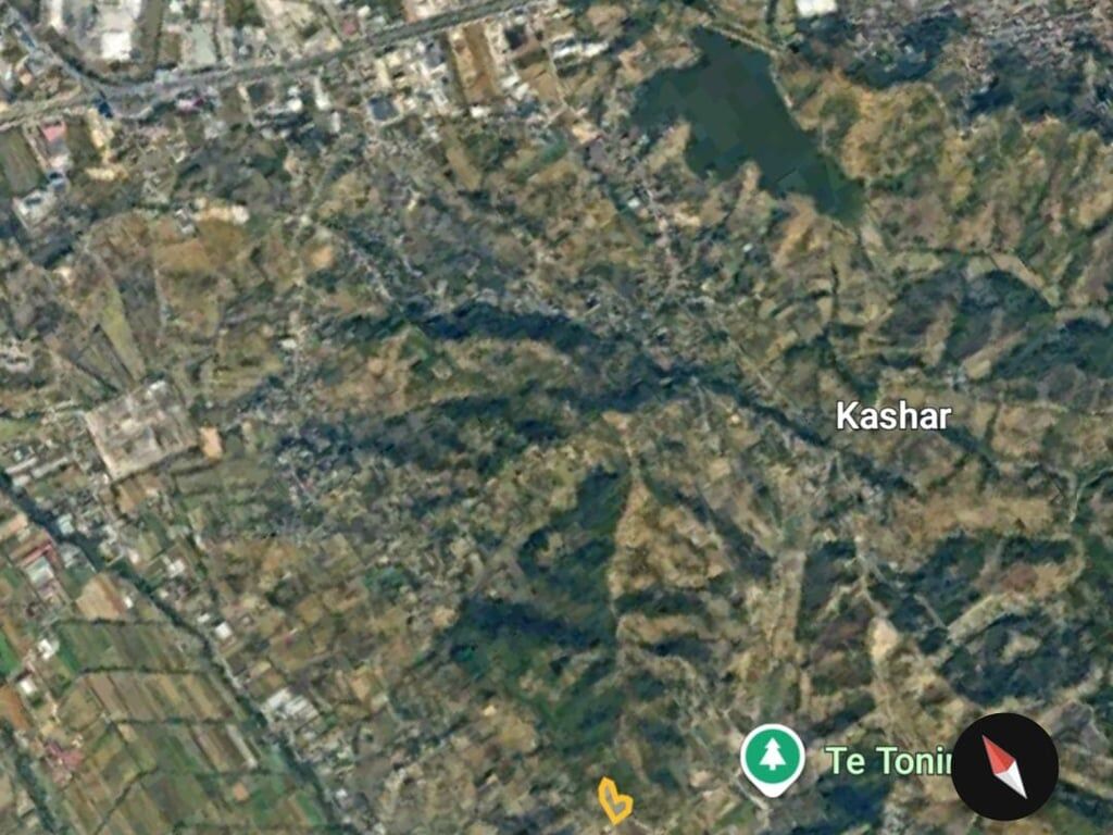 IN VENDITA: 🟤 Terreno a Vigneto a Kashar (Vicino al Lago di Kusi / Kashar) 📍Superficie: 7.400 m² (Terreno Giallo) Vista Fantastica 😮