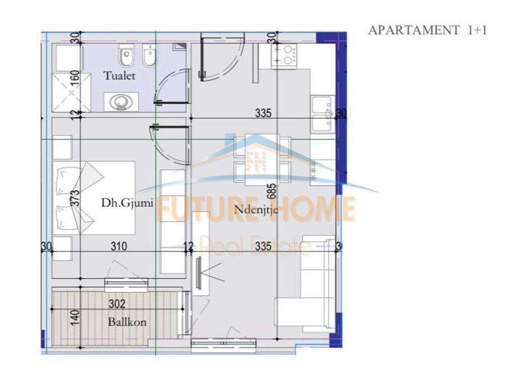 SHITET APARTAMENT 1+1, CASA ITALIA
