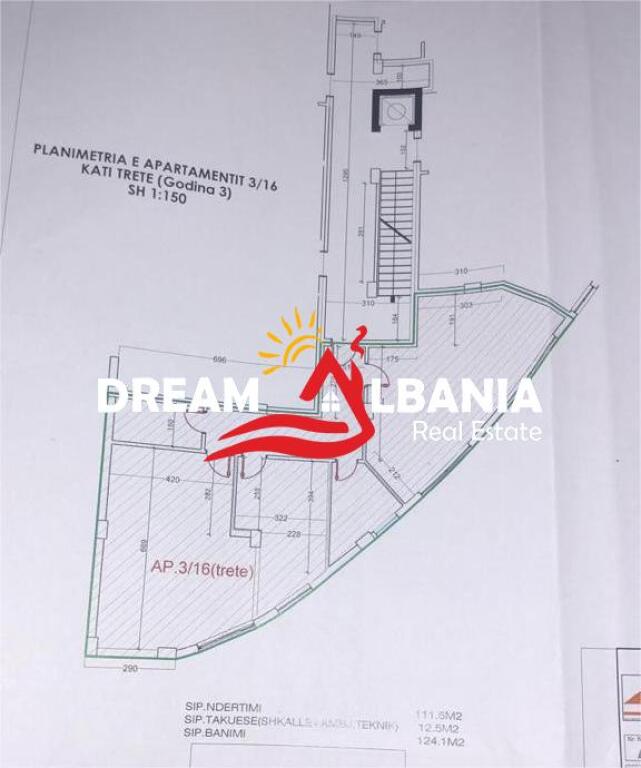 Appartamento 2+1 in vendita a Fresk, vicino a Spar 2 a Tirana (ID 41211992)