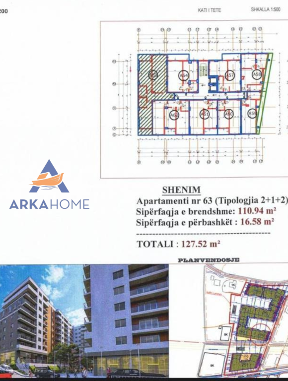 IN VENDITA APPARTAMENTO 2+1+BALCONE A "PASKUQAN".