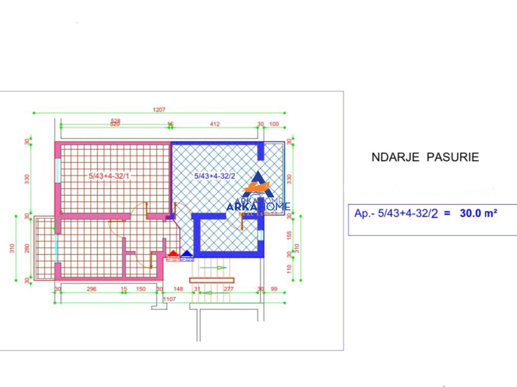 FOR SALE STUDIO 30M2 "MYSLYM SHYRI".