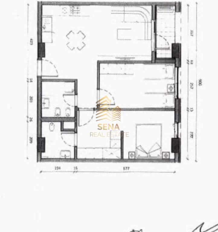 Shitet, Apartament 2+1+2+Blk, Ali Demi- Rezidenca Kaimi, 150 000 Euro
