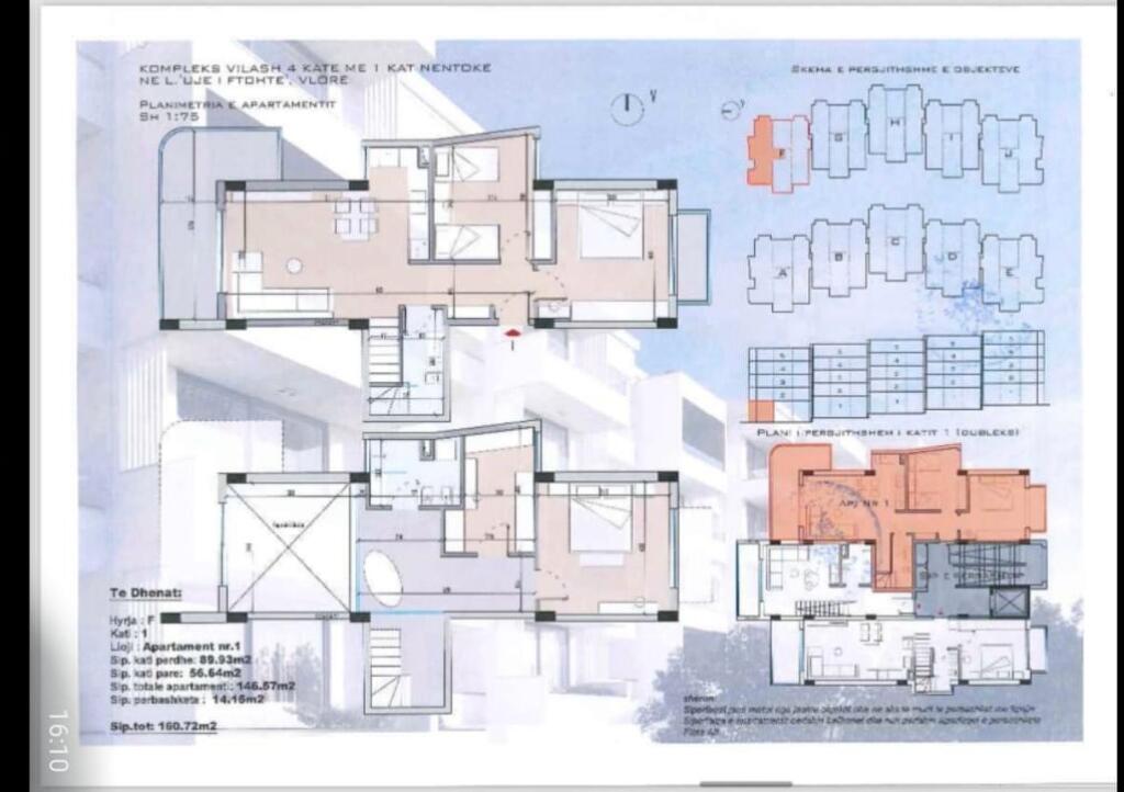 Duplexes for sale on the cold water of Vlore