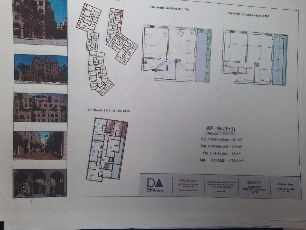Appartamenti 1+1 in vendita in uno dei complessi più prestigiosi di Saranda(ID 41111114)