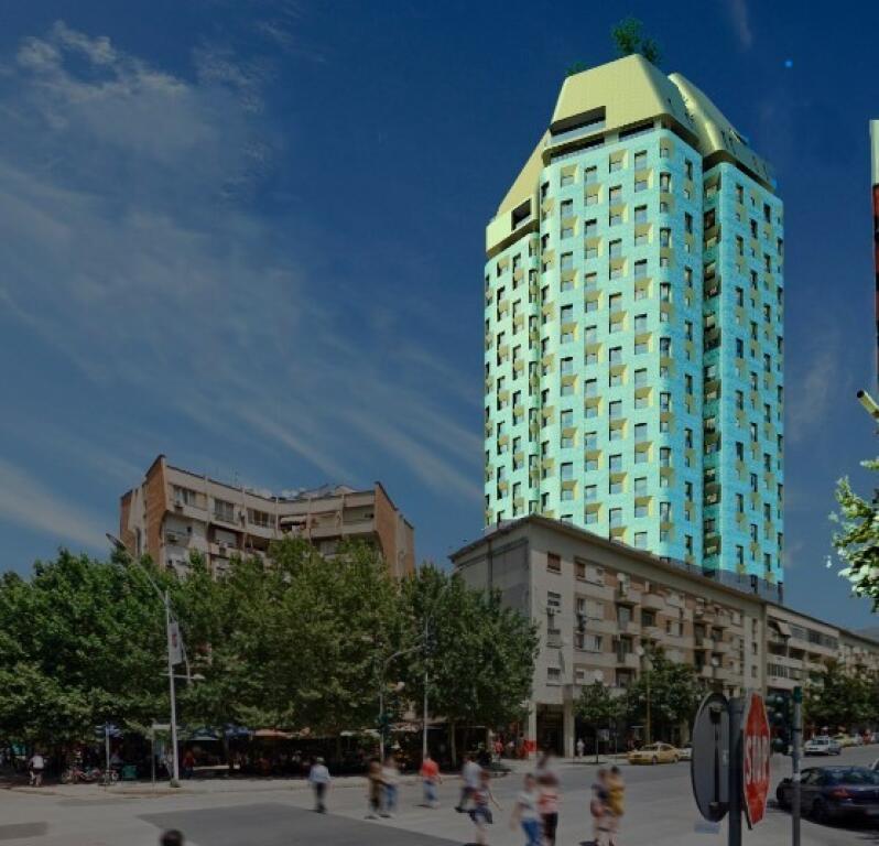At Kulla Bazzar Gate - 9 Floors Apartment 1+1/75.3 for sale