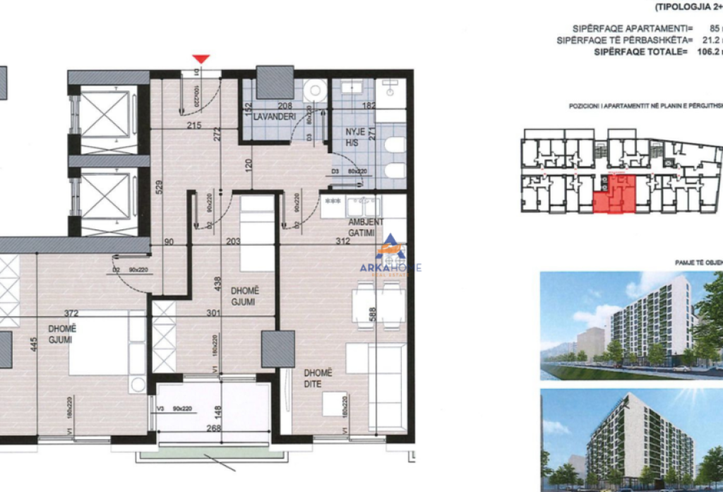 IN VENDITA APPARTAMENTO 2+1+BALCONE "EX CAMPO DI AVIAZIONE" 148.700 EURO.