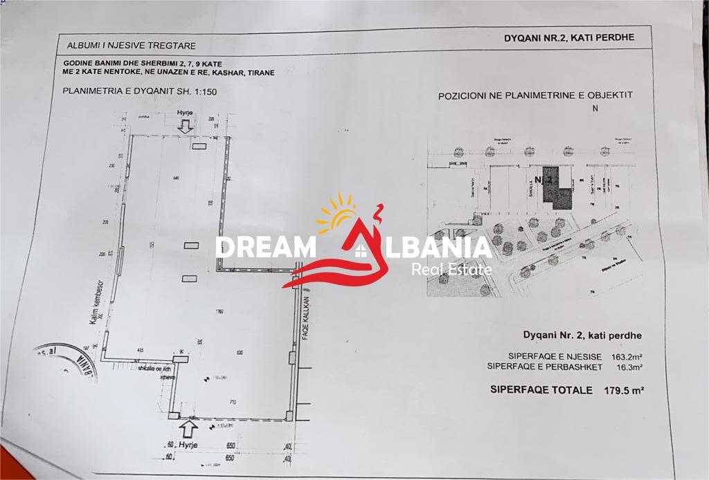 Negozio in vendita nella zona di Astir sulla strada principale vicino a Rotonda a Tirana(ID 4171555)