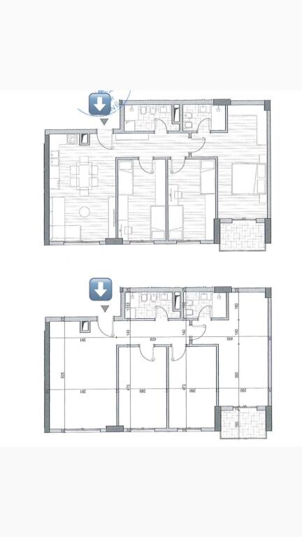 Apartament 3+1+2wc+Ballkon ne shitje Tek Rruga 5 Maji – Tirane (ID 4131465)