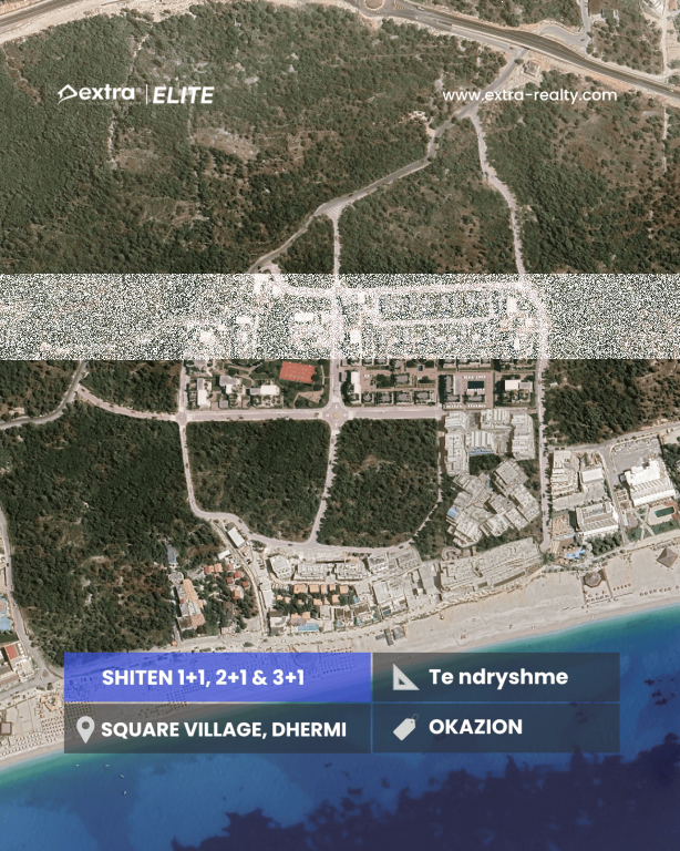 FOR SALE 1+1 OPPORTUNITY, SQUARE VILLAGE DHERMI