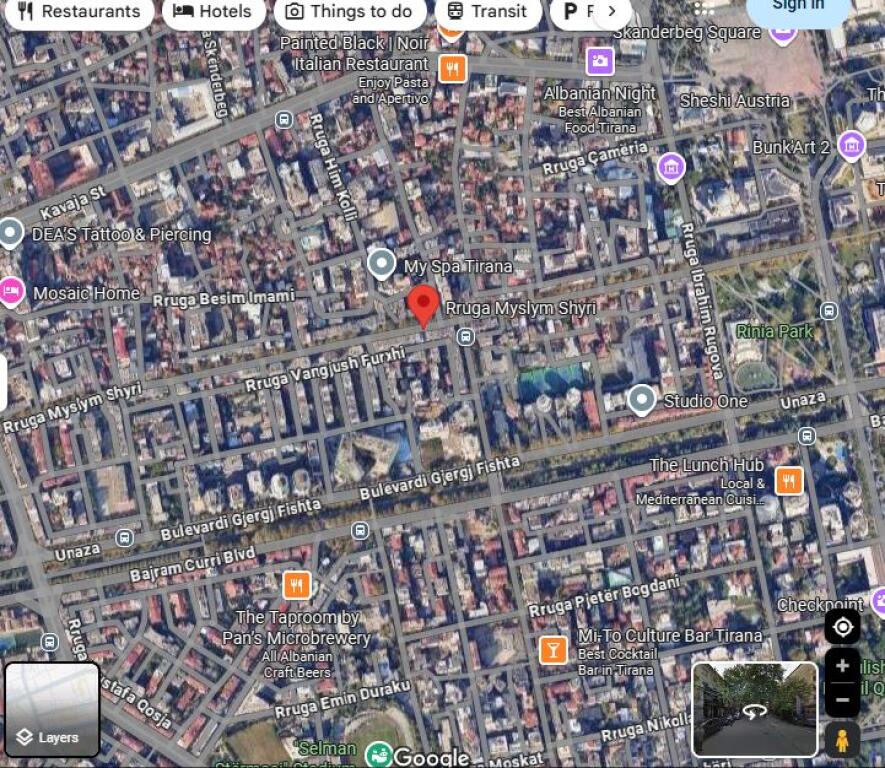 Negozio in vendita a Myslym Shyr vicino al Mulino Vecchio a Tirana(ID 4171598)