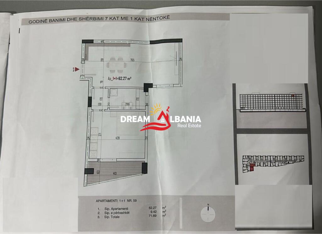 Apartamente 1+1 ne shitje ne fazen perfundimtare te ndertimit ne Paskuqan(ID 41111133)
