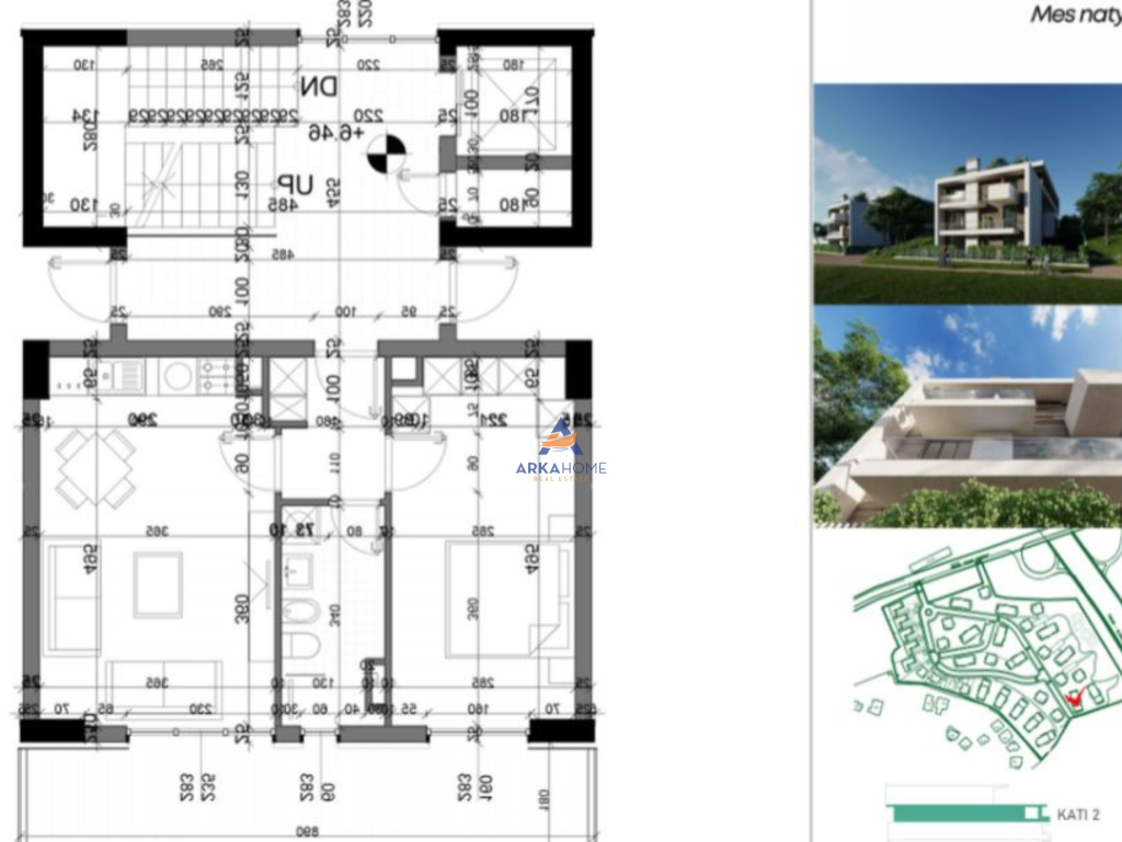 FOR SALE APARTMENT 1+1+BALCONY "TULIPAN COMPLEX, TEG" 185,000 EURO (PARKING INCLUDED).