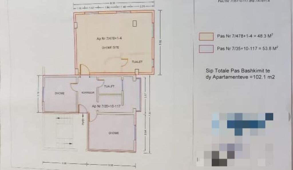 Apartment 2+1+2wc for sale near the Military Hospital in Lapraka, Tirana (ID 41212062)