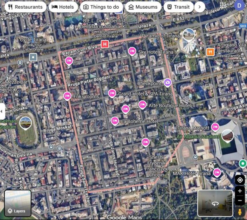 2+1 Apartment for sale in Bllok Pjeter Bogdani Street in Tirana (ID41212065)
