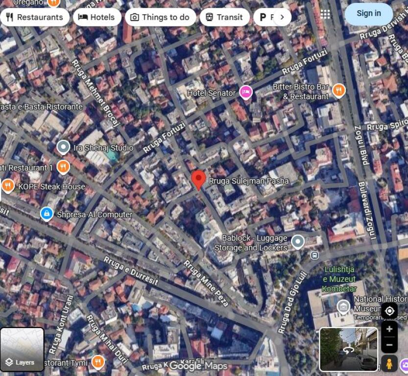 Shop for rent on Sulejman Pasha Street, near “Old Circus” – Tirana (ID 42711134)