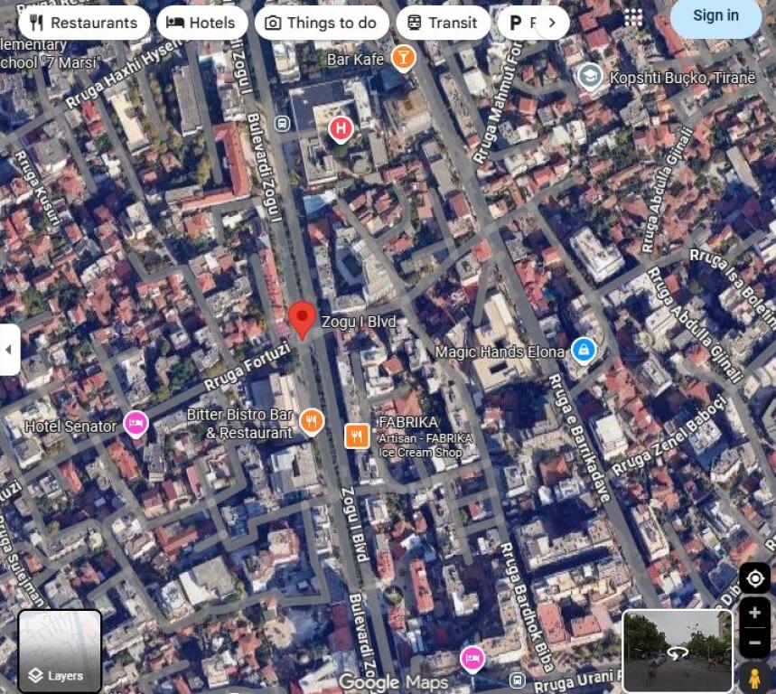 Locale per attività 500 m in affitto su Blv. Zogu I (ID 42611356)