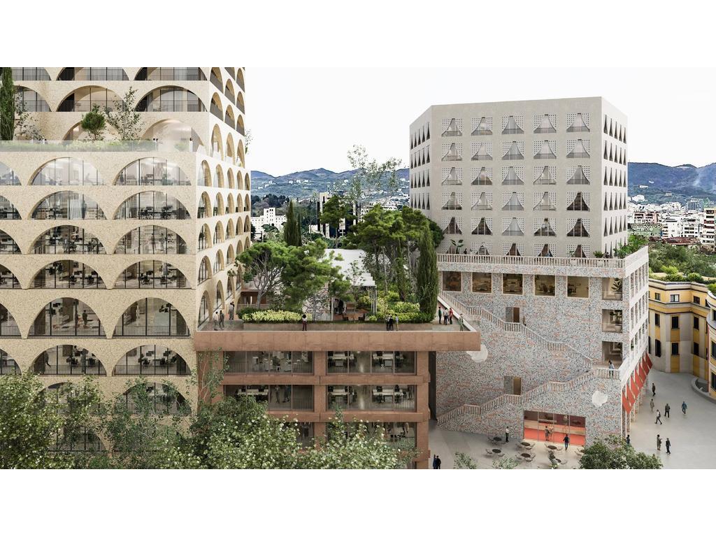 APPARTAMENTO 2+1+2 IN VENDITA IN BOOK BUILDING RESIDENCE, CENTRO, PIAZZA SKENDERBEJ