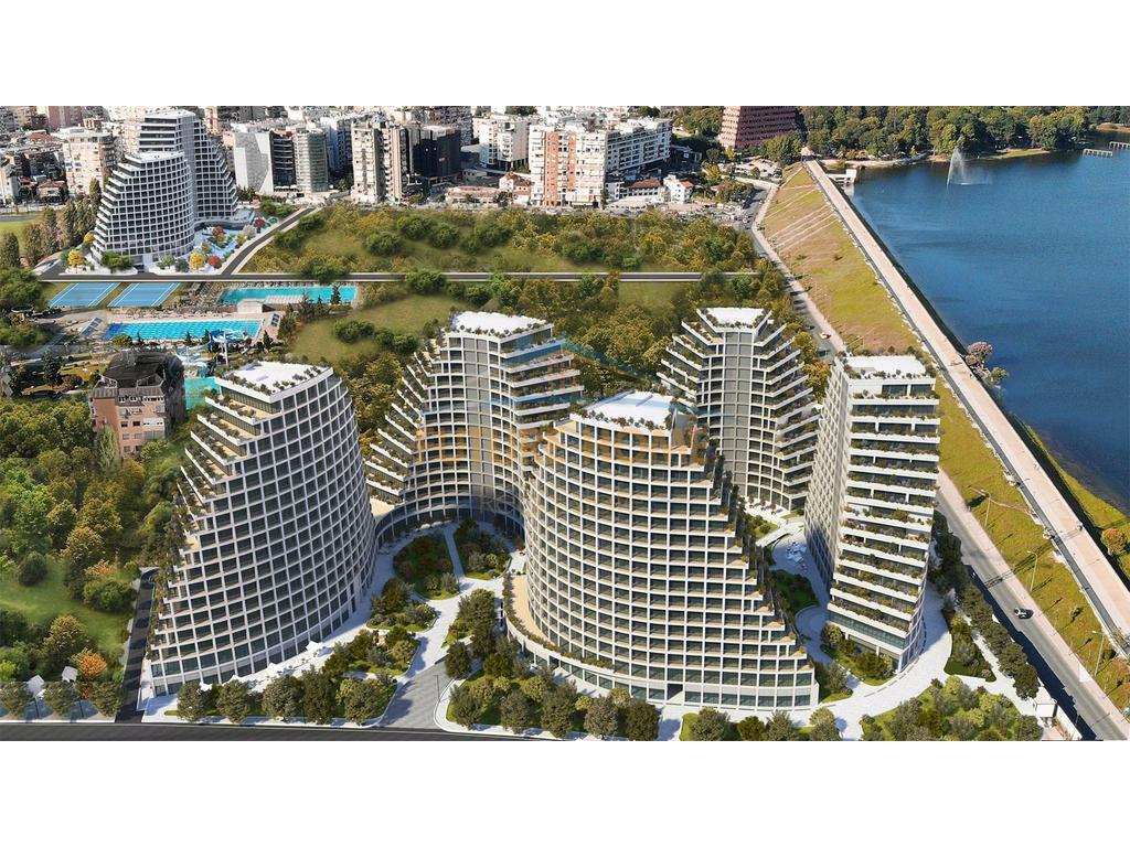 APPARTAMENTO 3+1+2 IN VENDITA A LAKE VIEW RESIDENCE, LAGO ARTIFICIALE