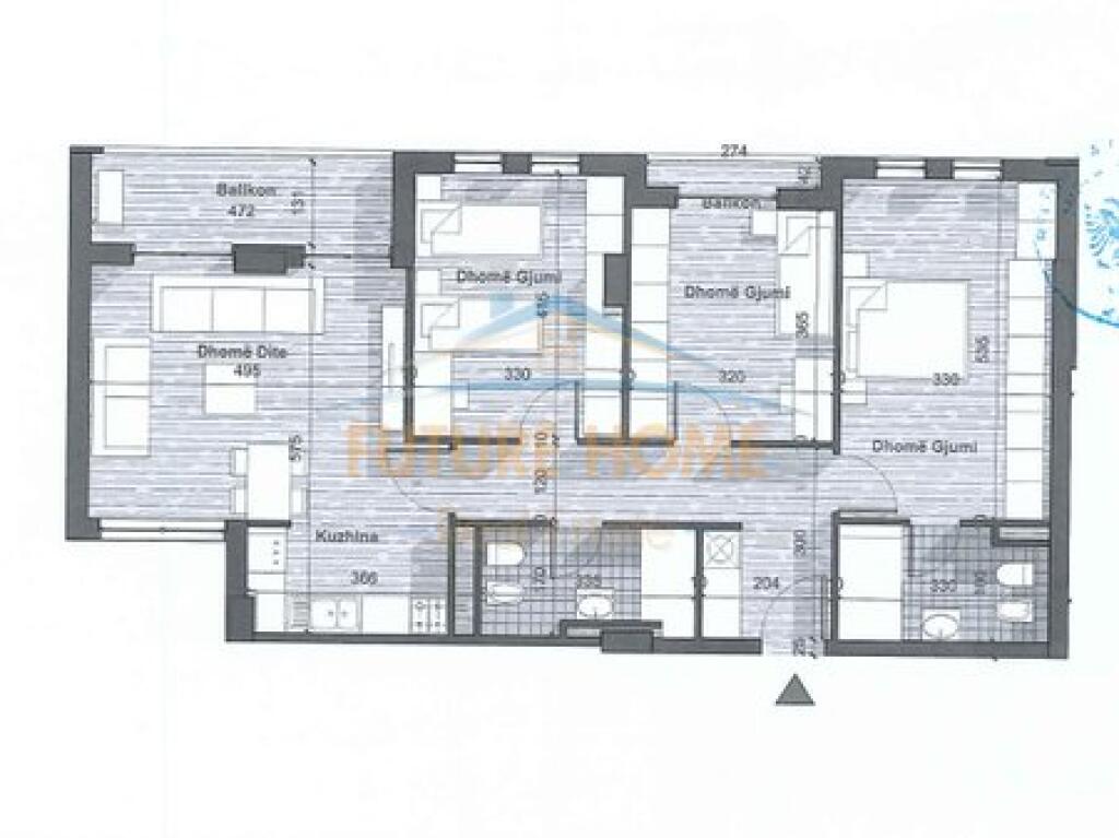 For sale, Apartment 3+1+2+Parking Space, Univers City Complex