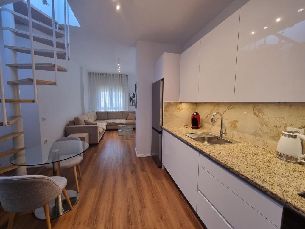 1+1,furnished,on Barrikave street,price 800 euro,optional parking offered