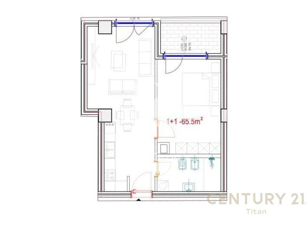 1+1 Apartment for sale in Mara Complex, Don Bosco