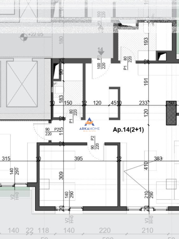 VENDESI APPARTAMENTO 2+1+BALCONE "PIAZZA WILLSON" 468.520 EURO