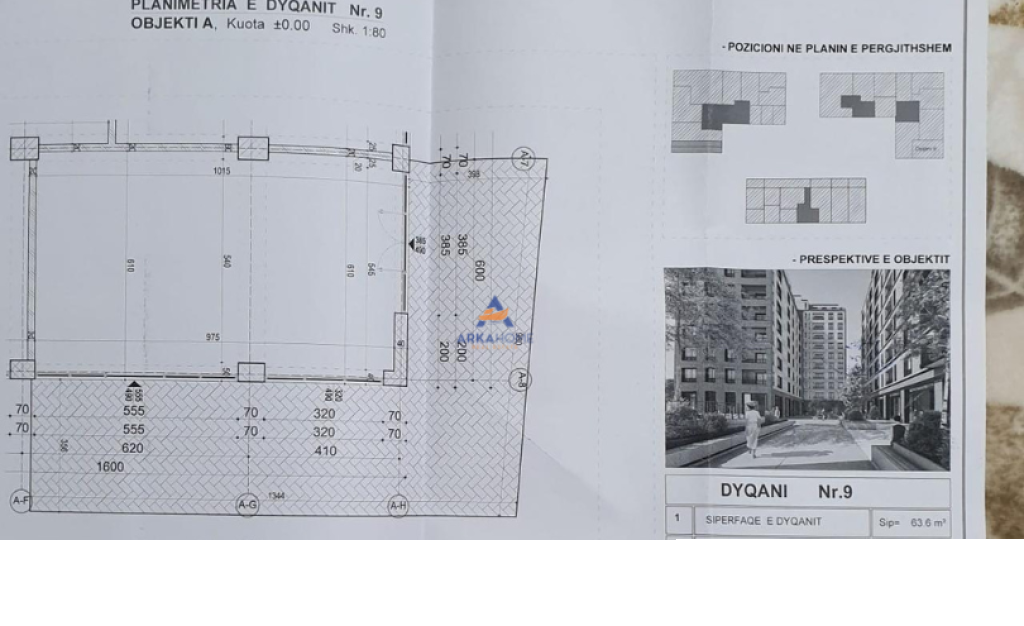 LOCALE COMMERCIALE IN AFFITTO 135M2 "VIA ESAT MEKULI, EX CAMPO DI AVIAZIONE" 1500 EURO