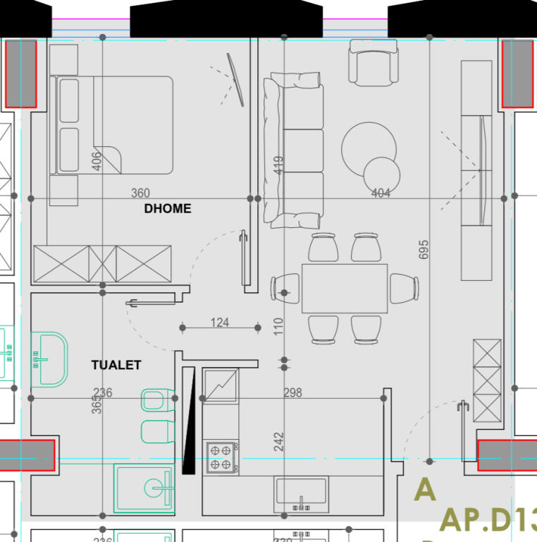 APARTMENT 1+1 FOR SALE EXPOSURE BUILDING