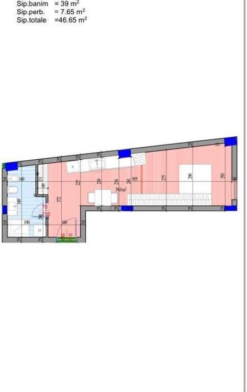 SHITET GARSONIERE 47 M2 ALI DEMI 68.000 EURO