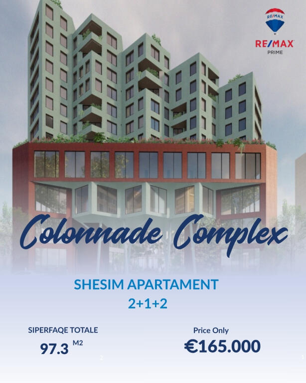 🏡Apartment 2+1+2 for Sale | 📍Colonnade Complex, Laprakë