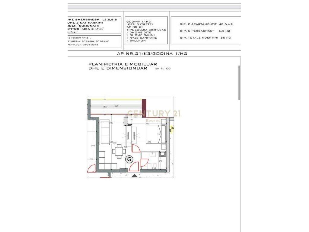 KIKA COMPLEX 2, 1+1 APARTMENT FOR RENT