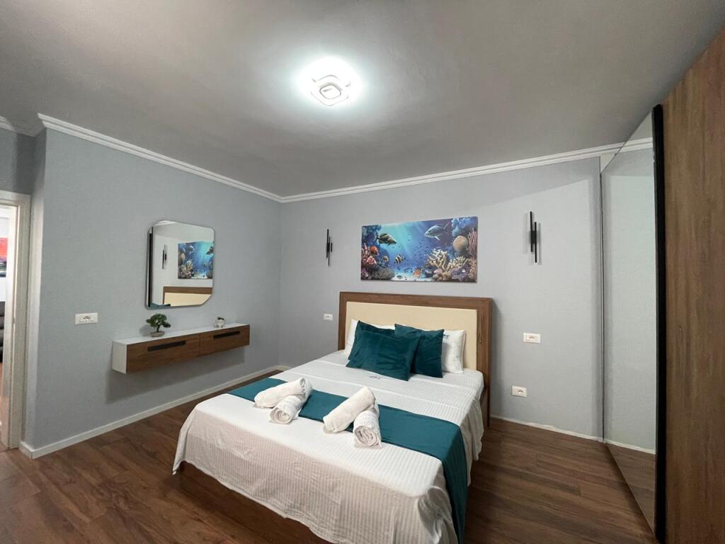 SUPER APARTMENT 1+1 FOR RENT NEAR BLUE STAR DURRES