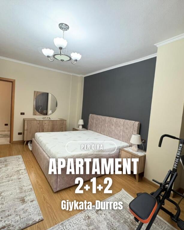 Apartment 2+1+2 for Rent – near the Court, Durrës