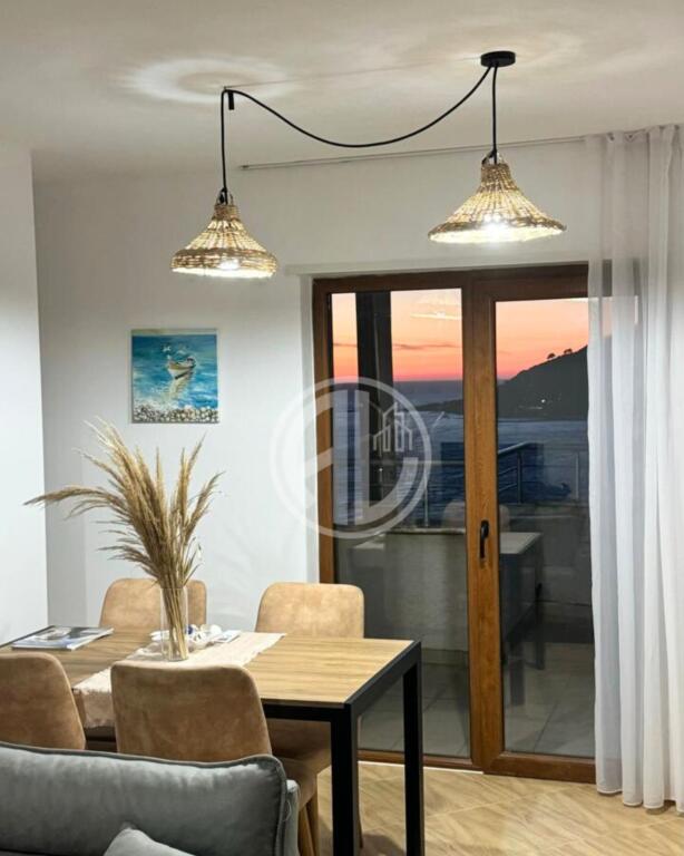 Super Apartment 1+1 with Fantastic Sea View for Rent, Durres