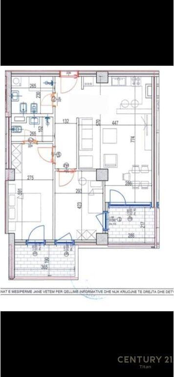 Okazion! Shitet apartament 2+1+2, ne Kompleksin Mara ne Don Bosco, me 1516 e/m2!