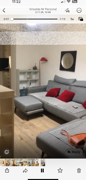 Apartment 1+1 in block for rent